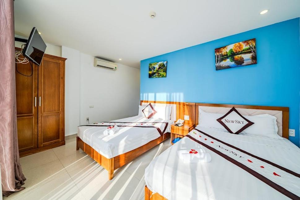 New Sky Hotel Đà Nẵng Exterior foto